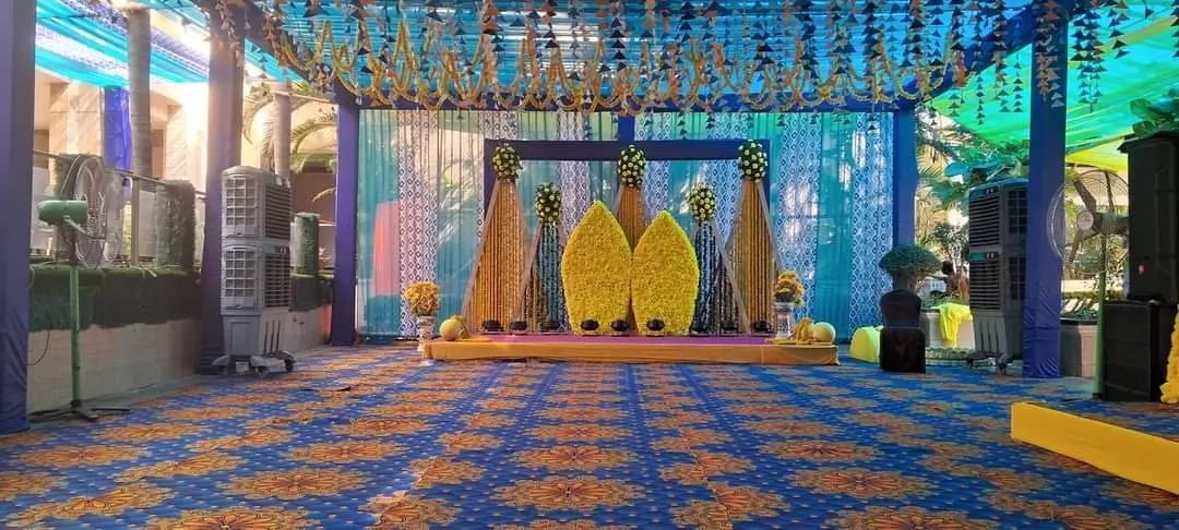 Kalinga Events - Luxury wedding celebration setup with artistic decorations, Odisha
